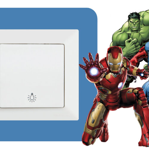 Avengers stiker oko prekidaca